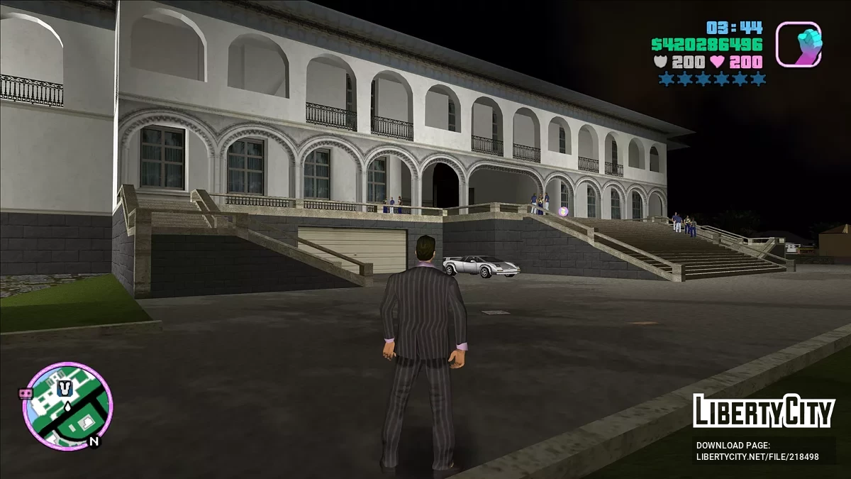 Осовремененный особняк Томми Версетти / GTA Vice City