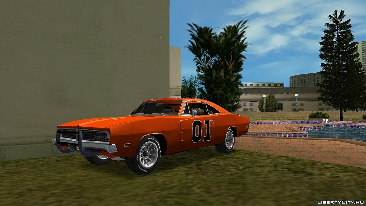 Dodge Charger 1969 General Lee for GTA Vice City - Картинка #1