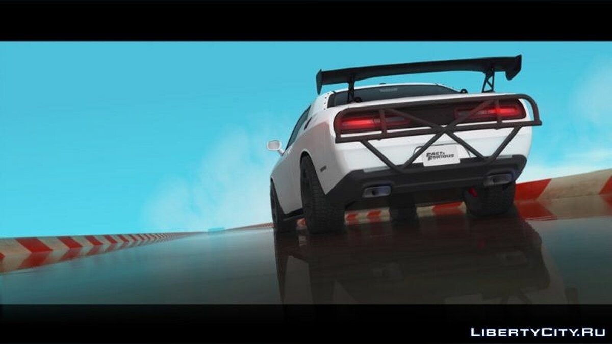 Letty's Dodge Challenger SRT для GTA Vice City - Картинка #2