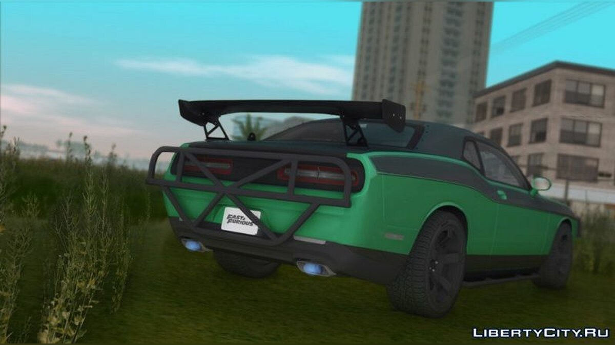 Letty's Dodge Challenger SRT для GTA Vice City - Картинка #7