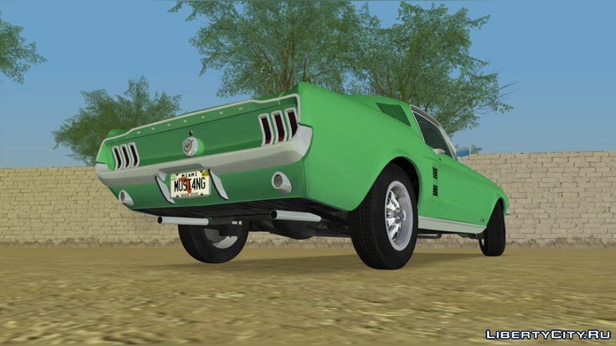 Ford Mustang 390 GT Fastback '67 for GTA Vice City - Картинка #3