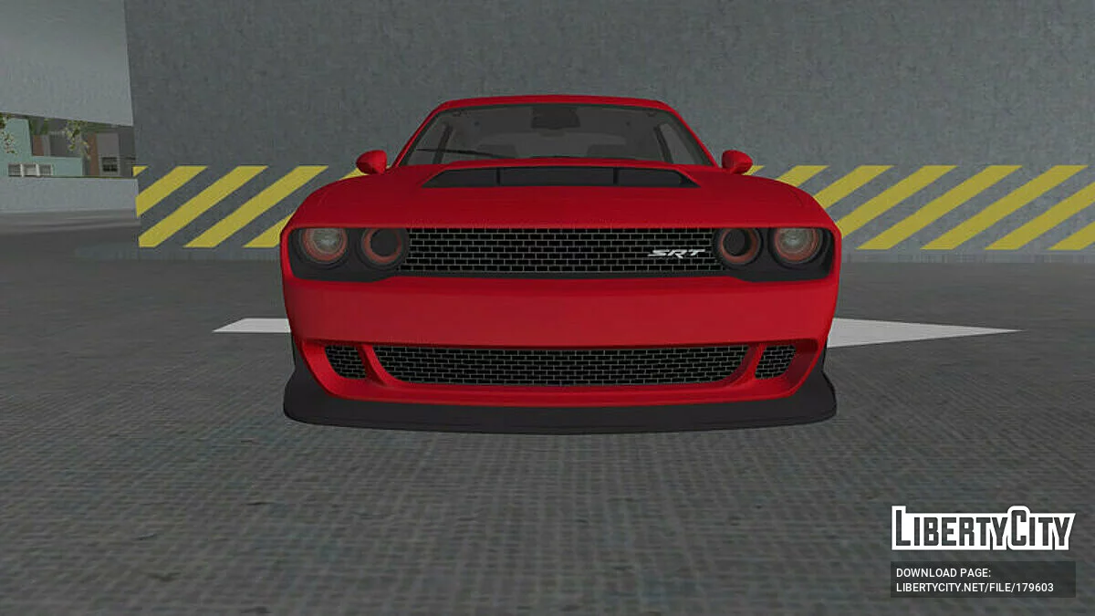 Dodge Challenger SRT Demon '17 / GTA Vice City