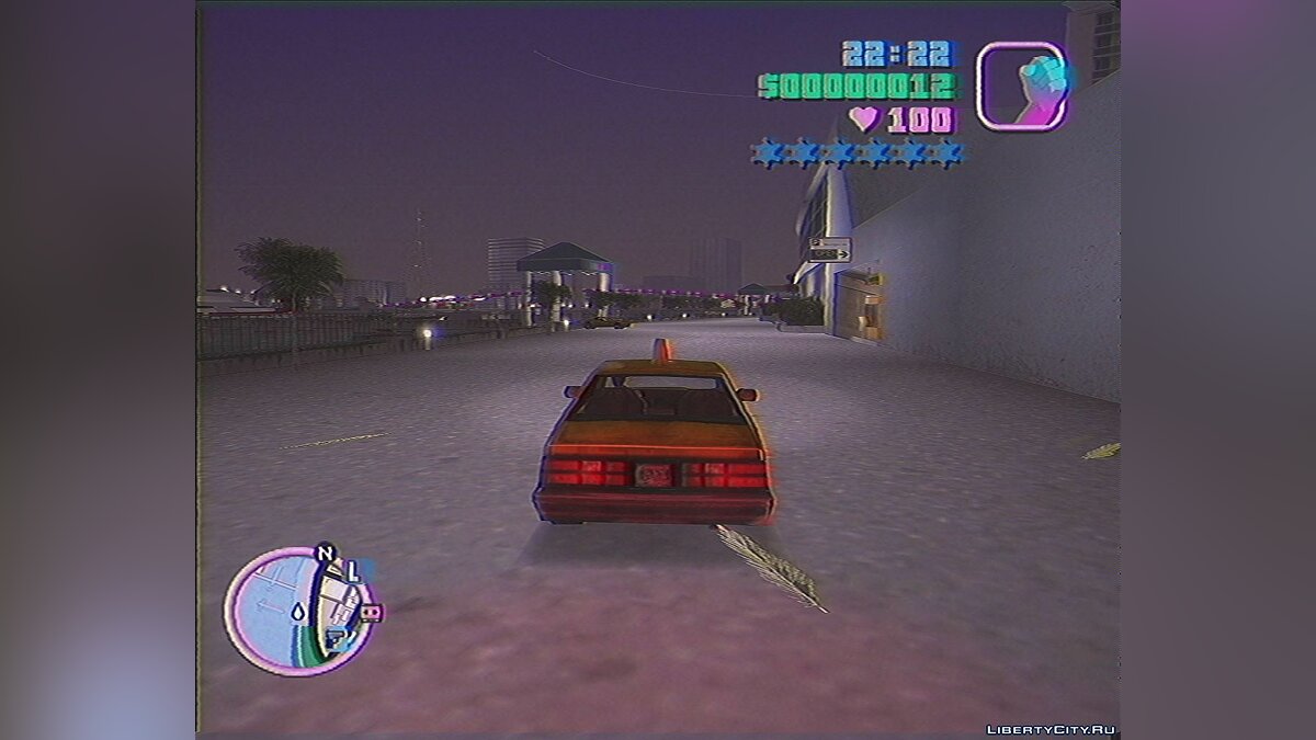 Скачать Vice City on VHS (ReShade) для GTA Vice City