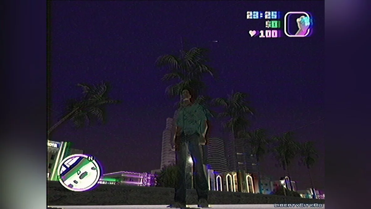 Vice City on VHS (ReShade) / GTA Vice City