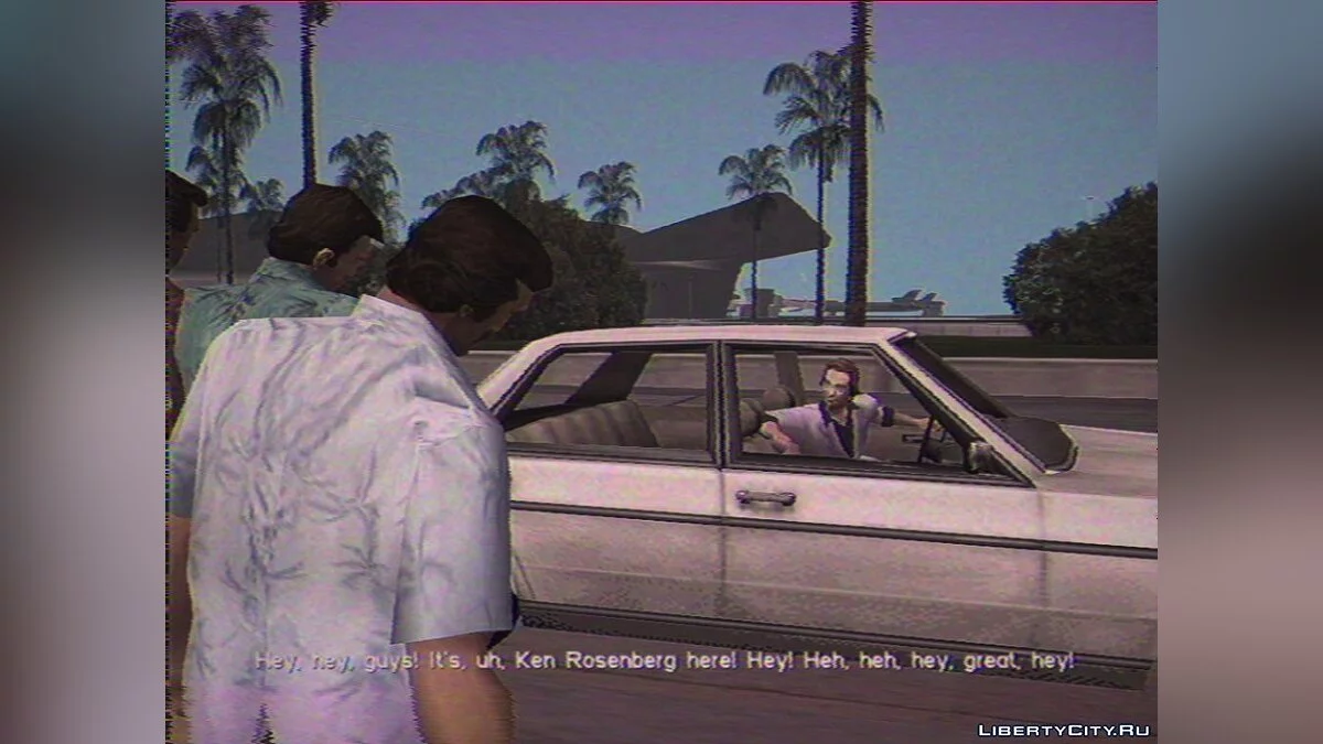 Vice City on VHS (ReShade) / GTA Vice City