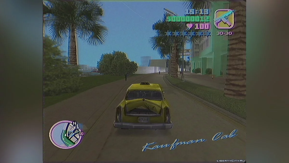 Vice City on VHS (ReShade) / GTA Vice City