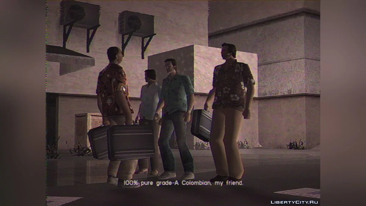 Vice City on VHS (ReShade) / GTA Vice City
