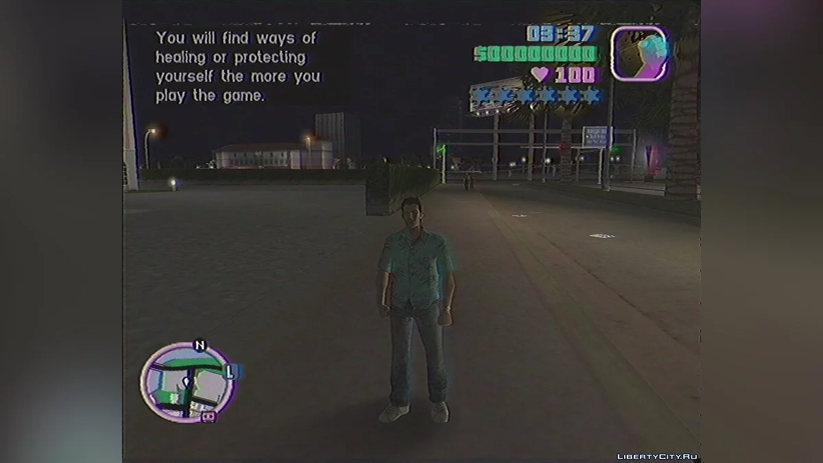 Vice City on VHS (ReShade) / GTA Vice City