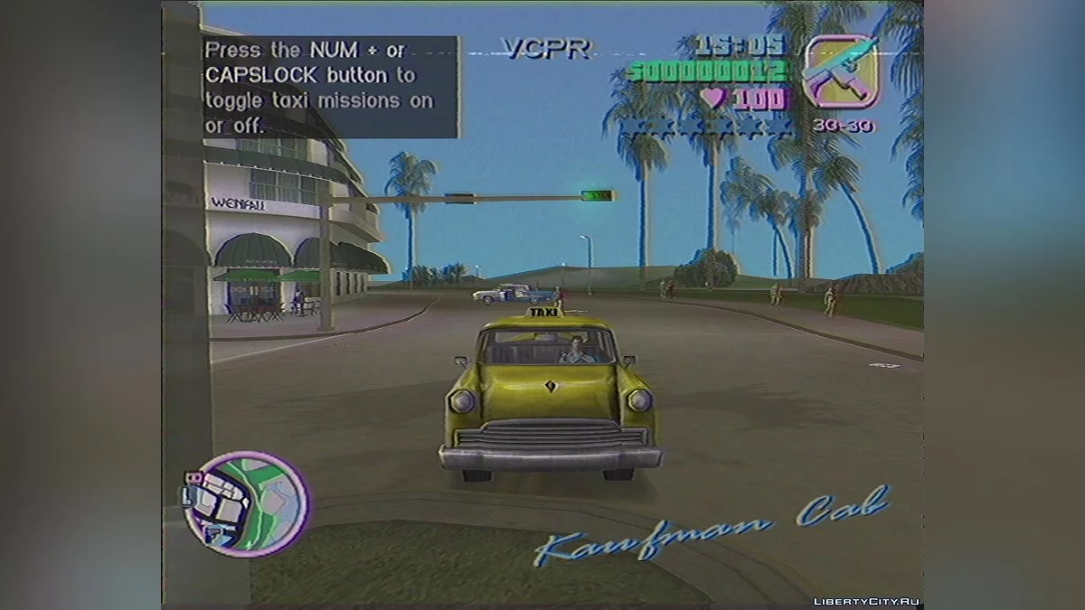 Vice City on VHS (ReShade) / GTA Vice City
