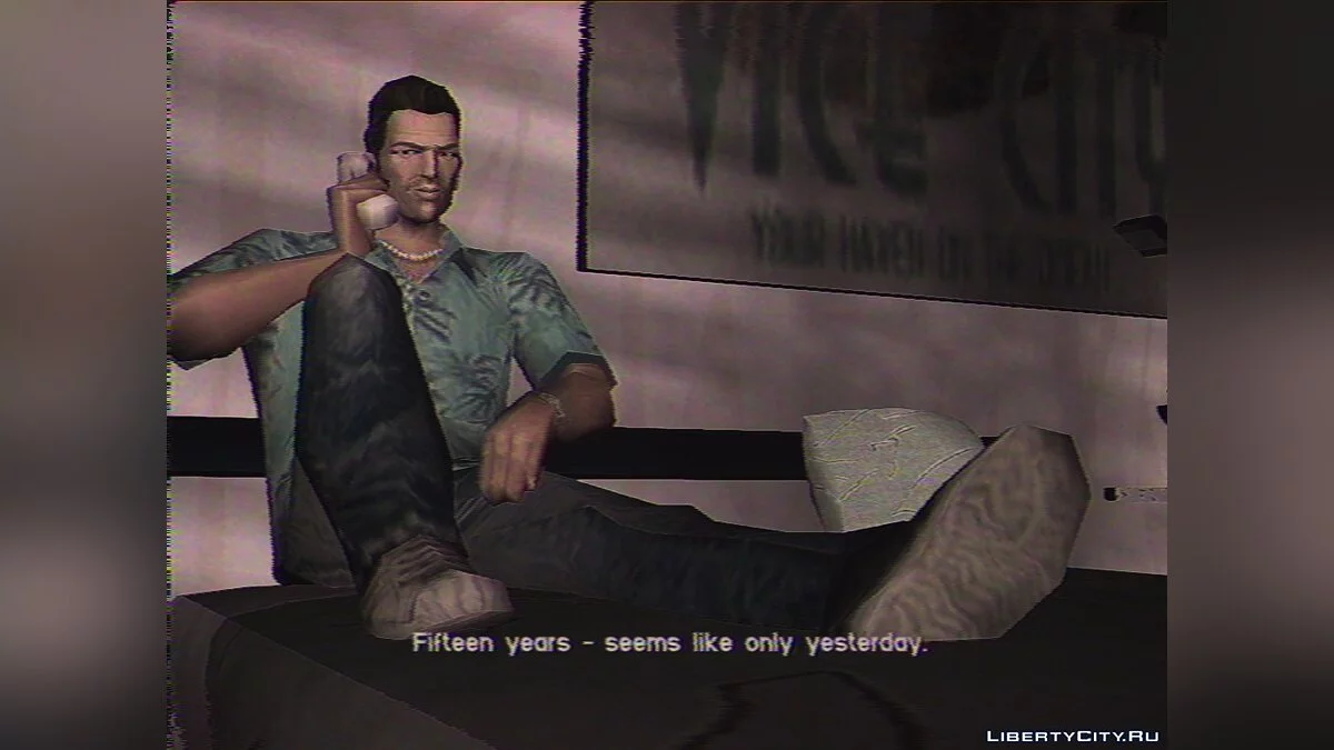 Vice City on VHS (ReShade) / GTA Vice City