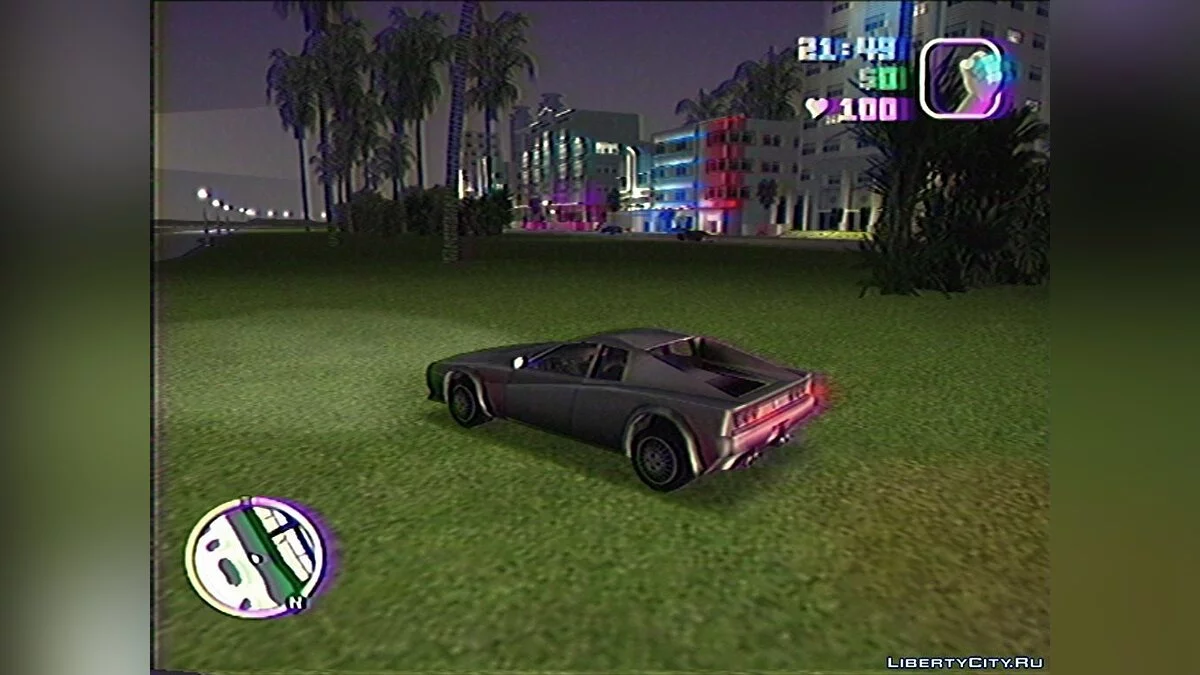 Vice City on VHS (ReShade) / GTA Vice City