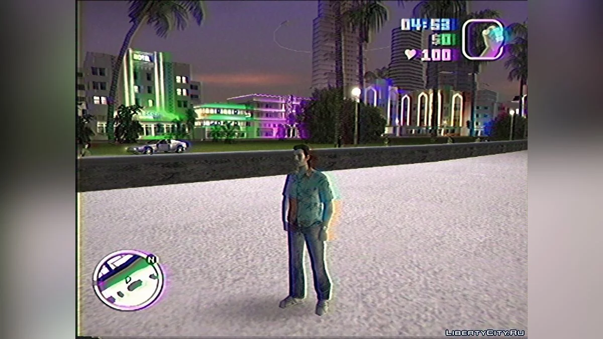 Vice City on VHS (ReShade) / GTA Vice City