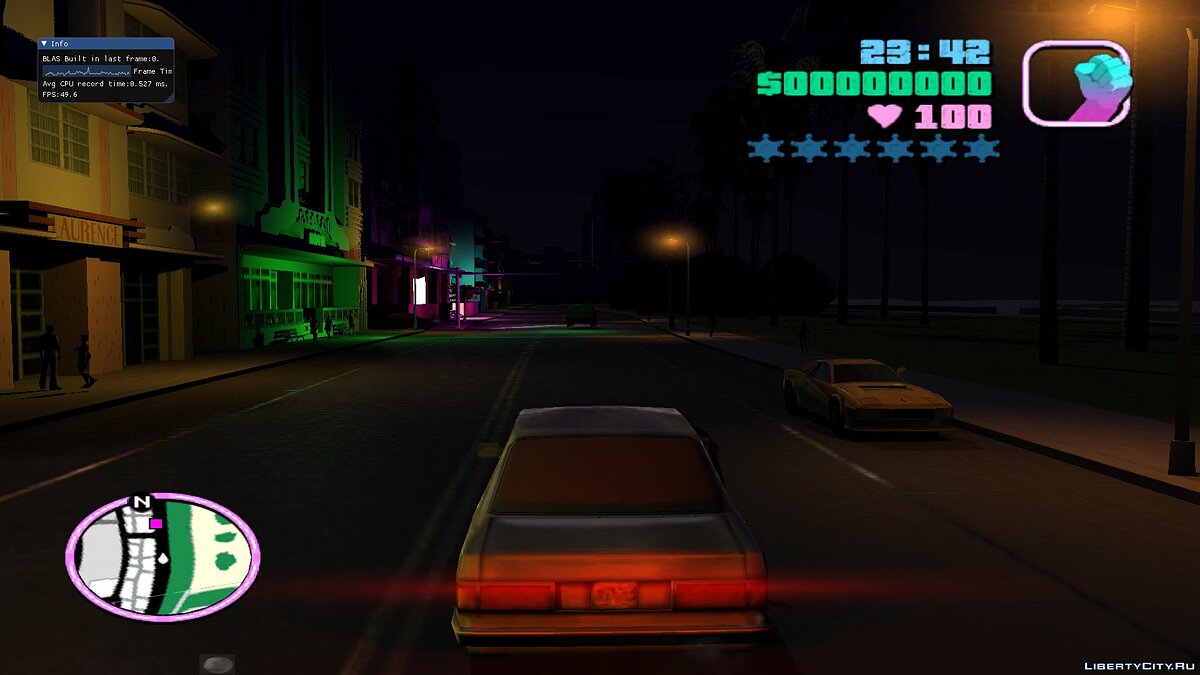 RenderHook для GTA Vice City (RTX graphics) для GTA Vice City - Картинка #1