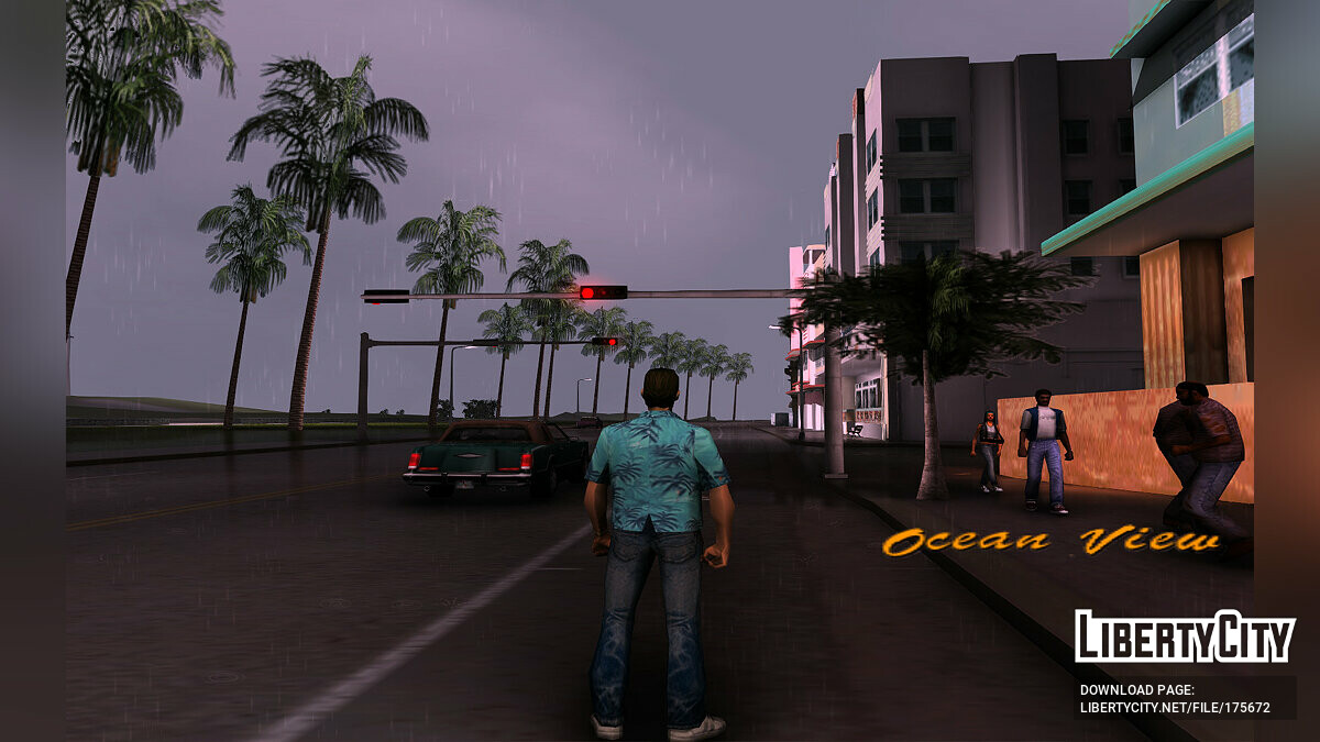 Скачать «Ваши воспоминания» - ReShade настройка для GTA Vice City