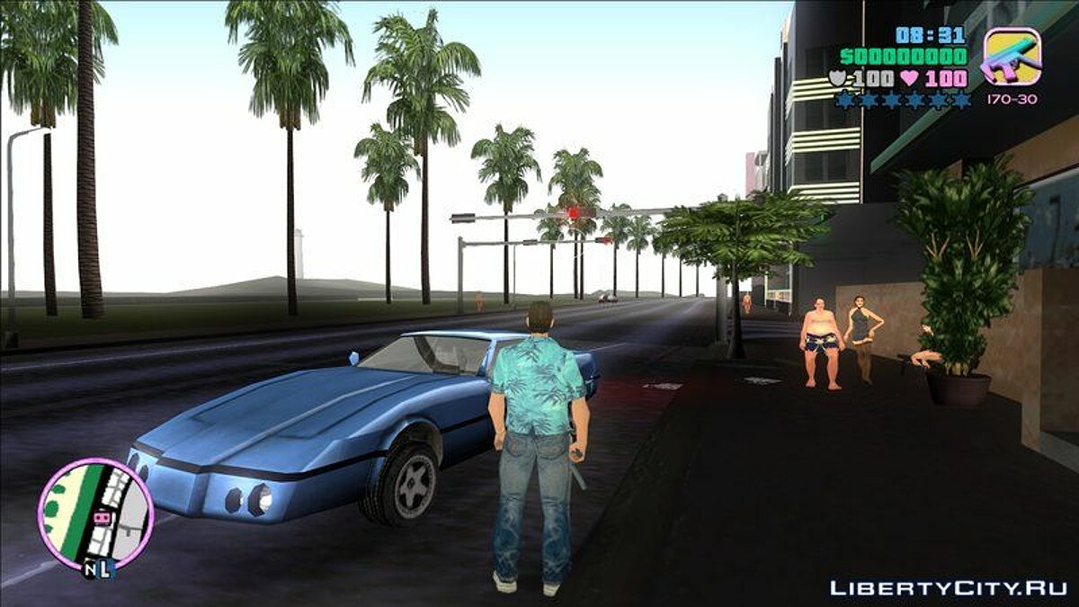 VC Rendering HD Graphics X 2 1 для GTA Vice City - Картинка #1