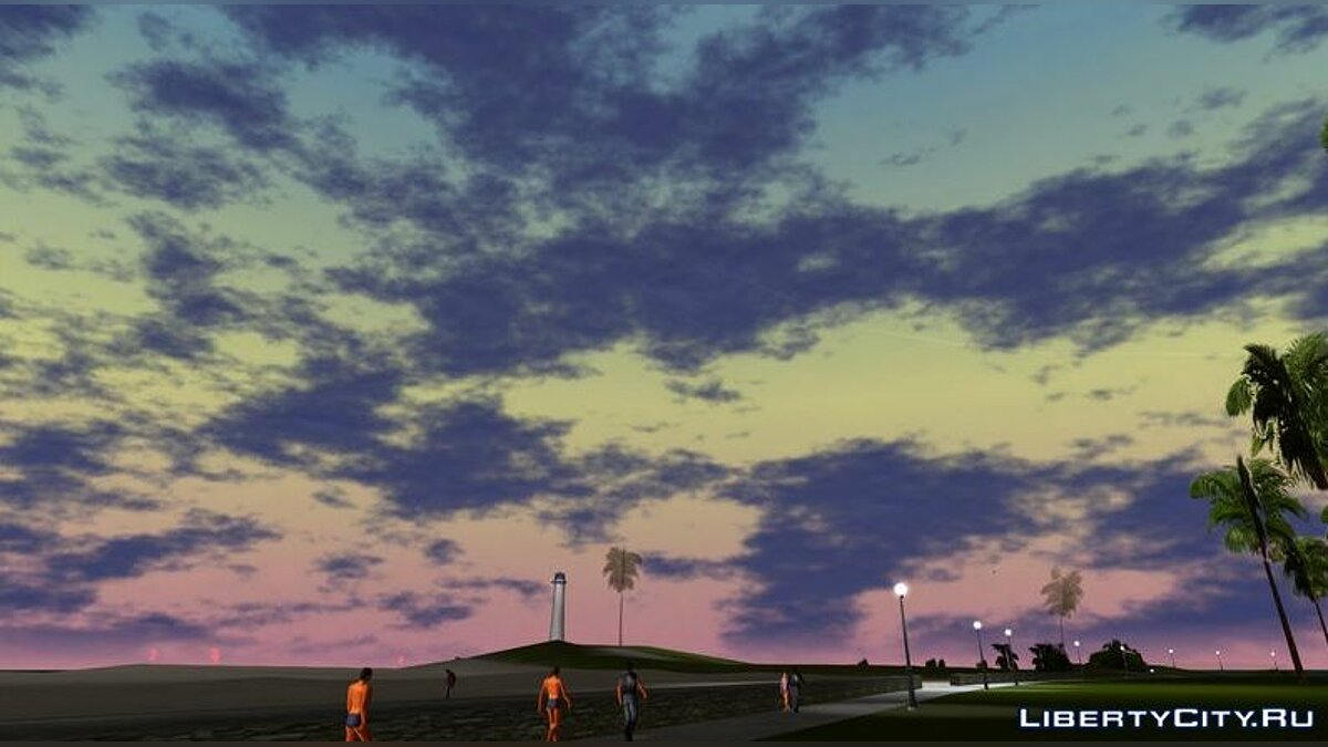 Атмосферное время суток  2.0 для GTA Vice City - Картинка #1