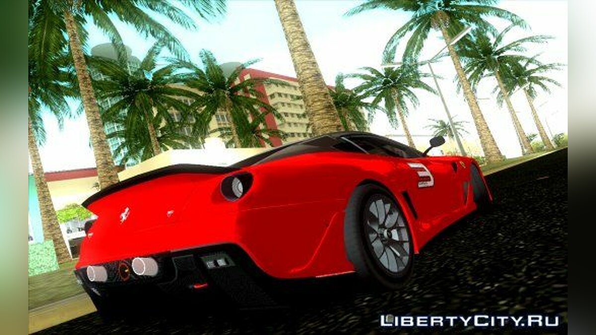 Ferrari 599 XX для GTA Vice City - Картинка #1