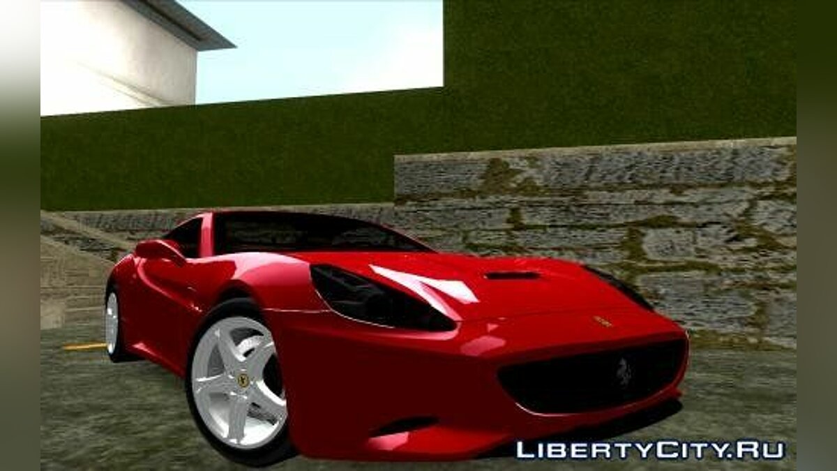 Ferrari California для GTA Vice City - Картинка #1