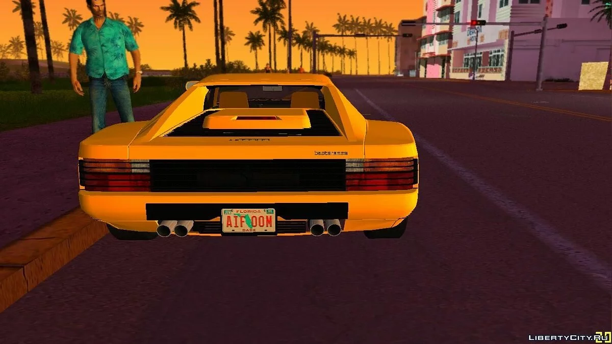 Ferrari Testarossa 1986 ''Miami Vice Testarossa'' / GTA Vice City