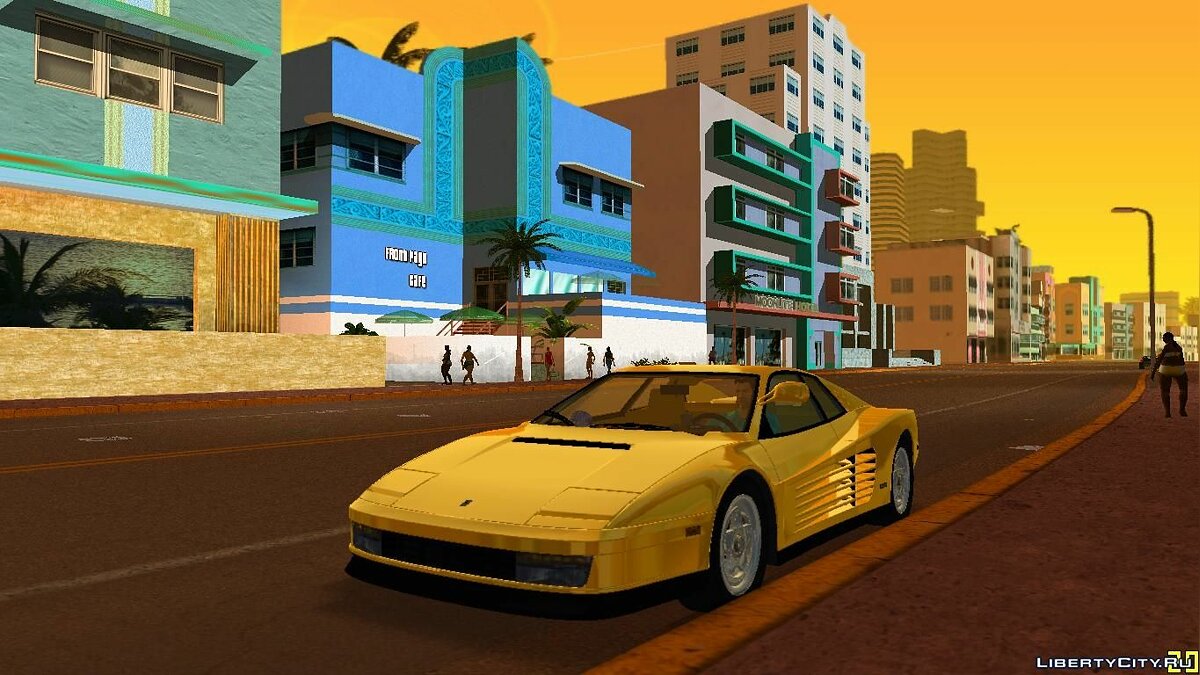 Ferrari Testarossa 1986 ''Miami Vice Testarossa'' для GTA Vice City - Картинка #1