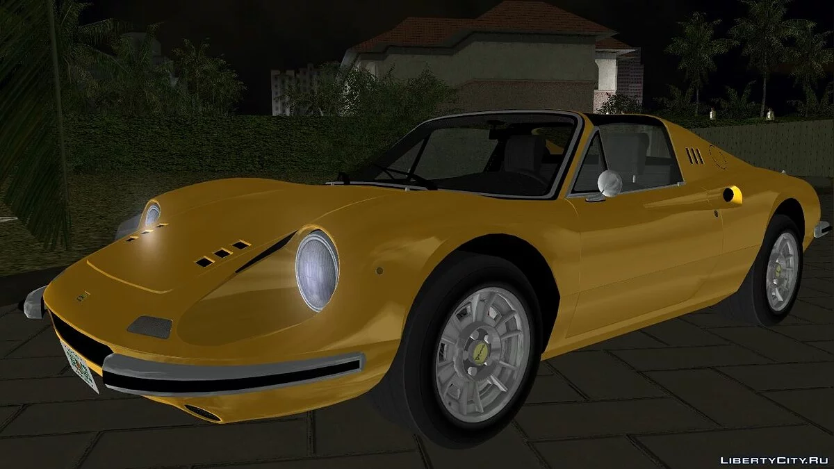 Ferrari 246 Dino GTS \'1972 / GTA Vice City