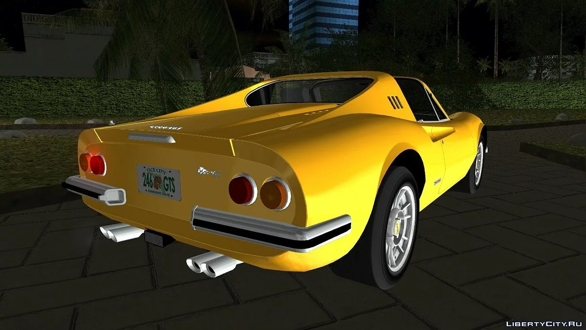 Ferrari 246 Dino GTS \'1972 / GTA Vice City
