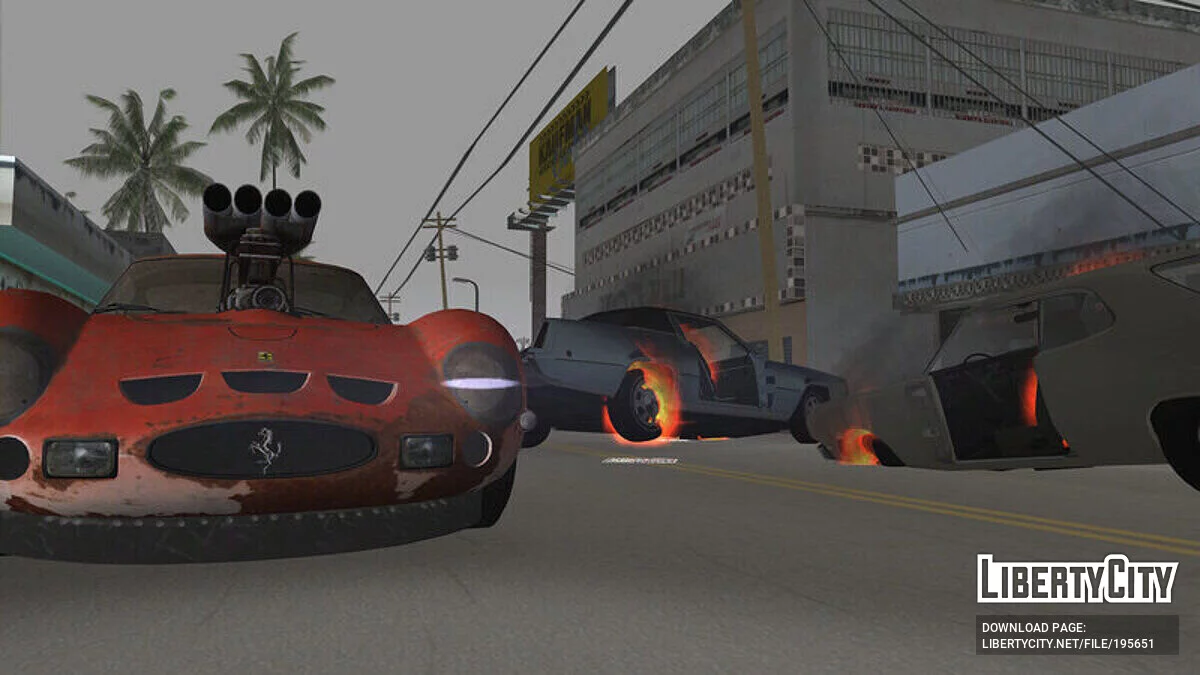 Ferrari 250 GTO '62 'Red Lightning' / GTA Vice City