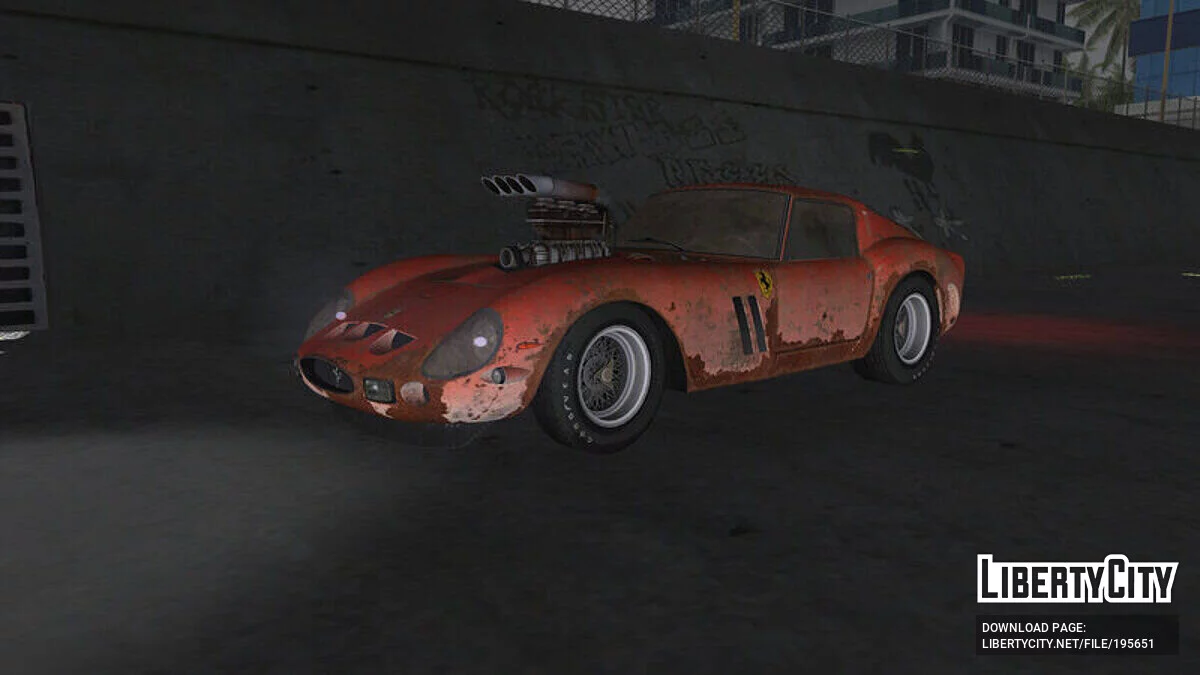 Ferrari 250 GTO '62 'Red Lightning' / GTA Vice City