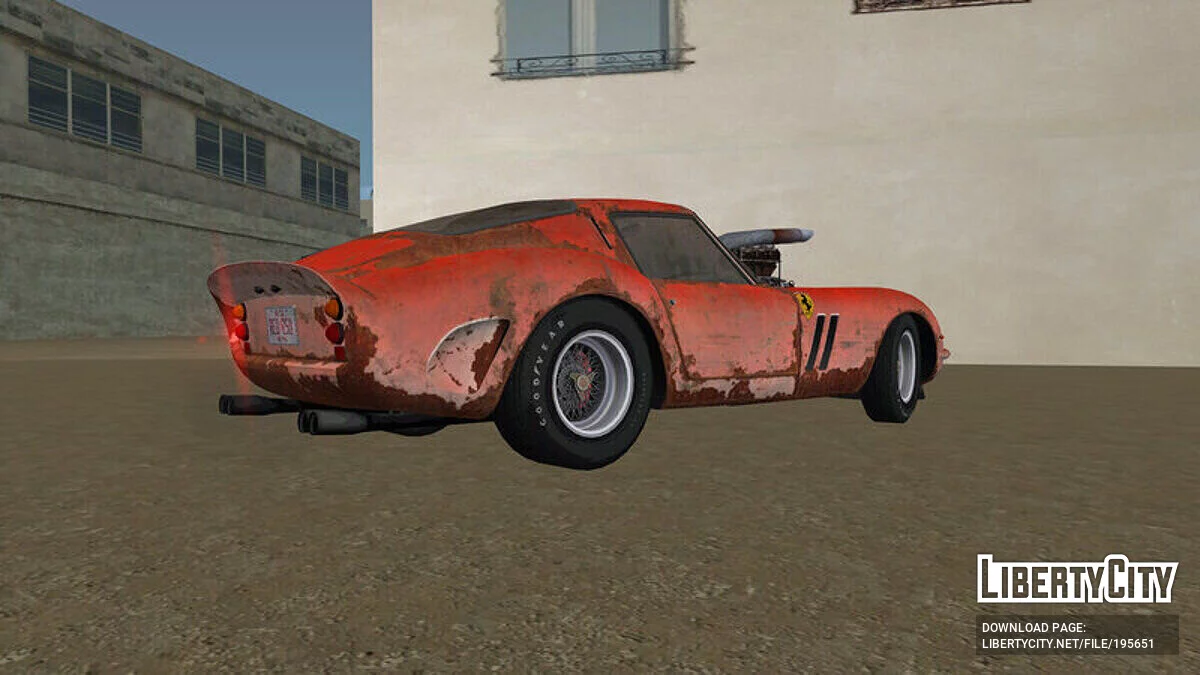 Ferrari 250 GTO '62 'Red Lightning' / GTA Vice City