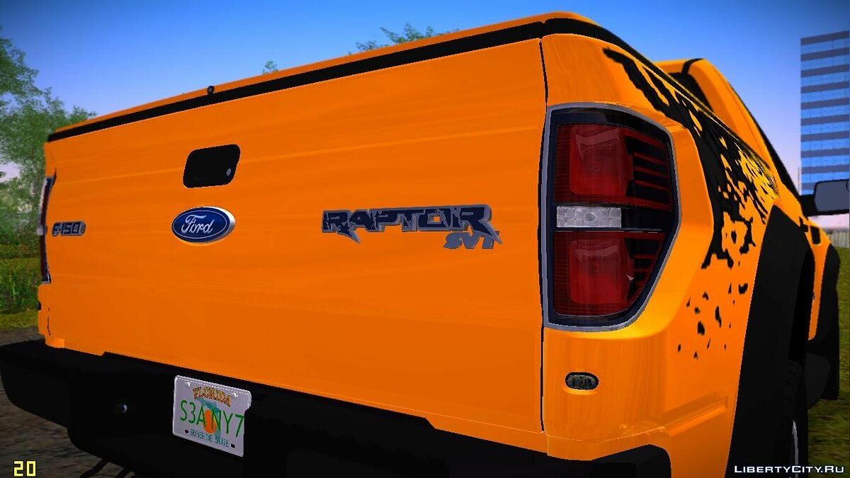 Ford F-150 SVT Raptor для GTA Vice City - Картинка #6