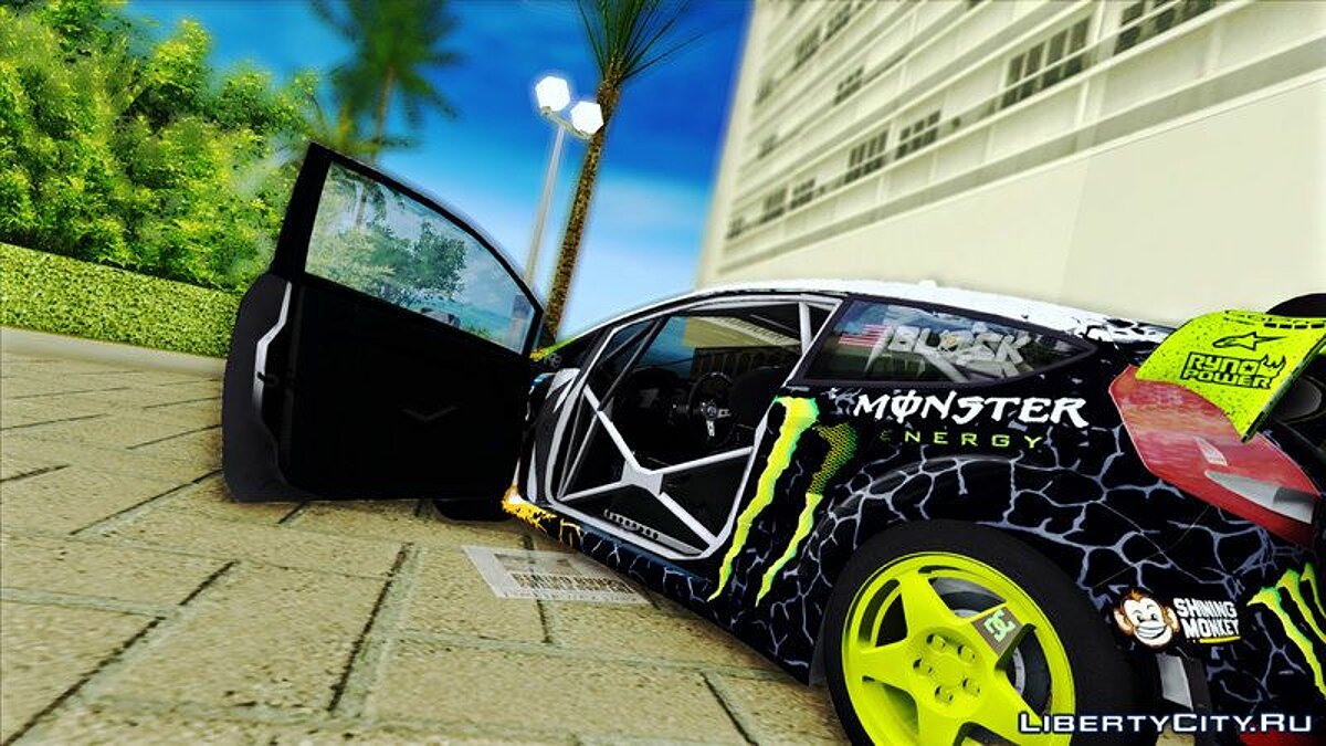 Ford Gymkhana 5 Fiesta ST для GTA Vice City - Картинка #3