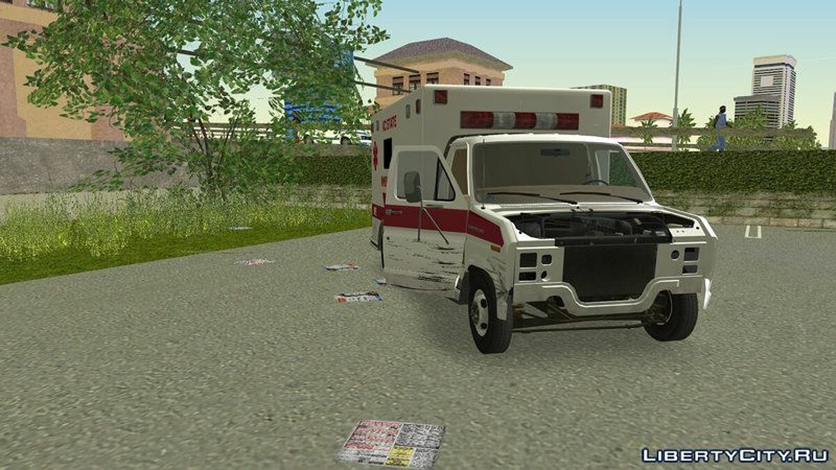 Ford E-350 Ambulance для GTA Vice City - Картинка #2