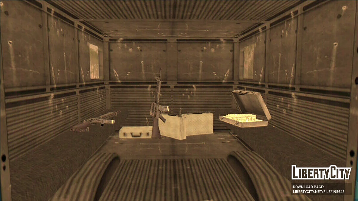 Ford F700 Armored Truck '85 / GTA Vice City