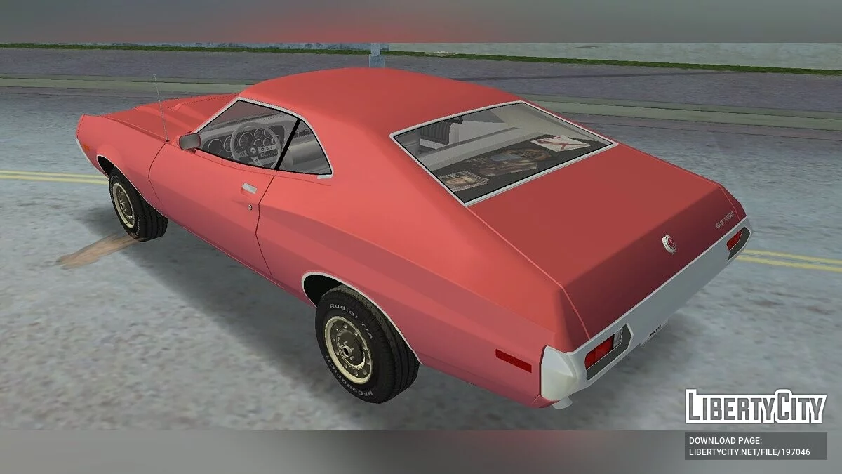 Ford Gran Torino Sport '72 / GTA Vice City