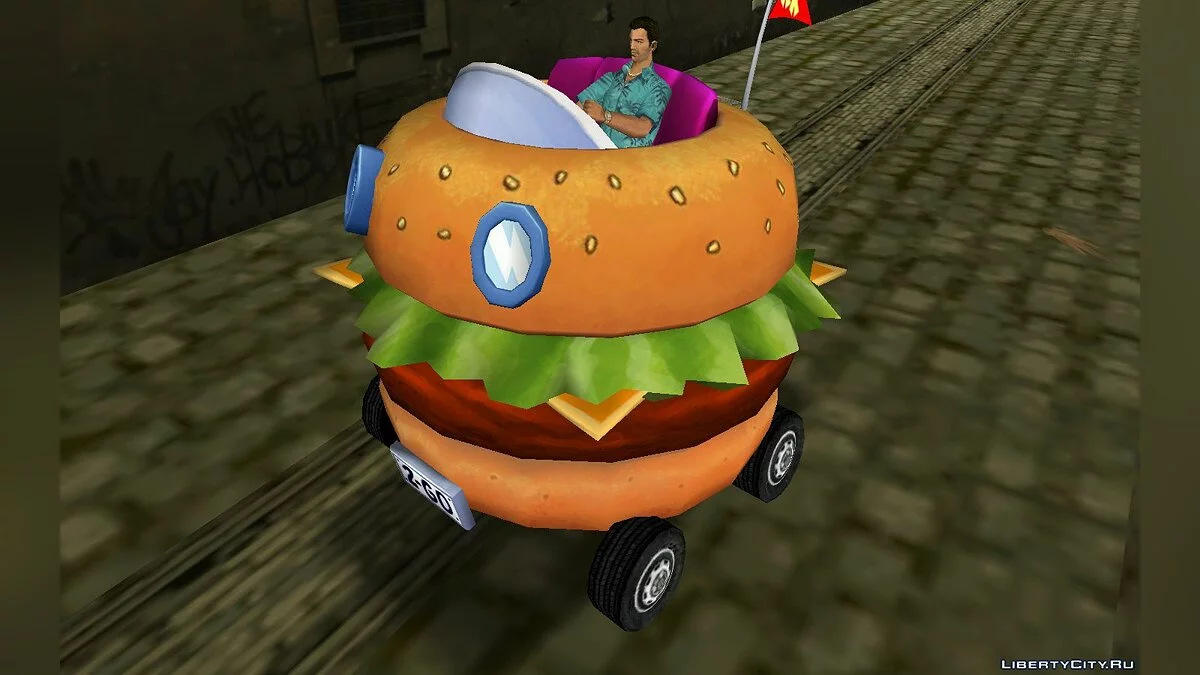 Patty Wagon from Nick Racers Revolution / GTA Vice City