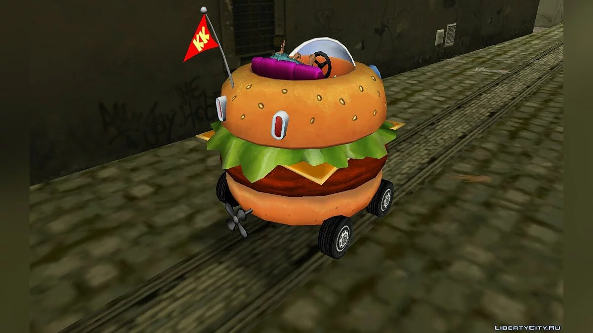 Patty Wagon from Nick Racers Revolution / GTA Vice City