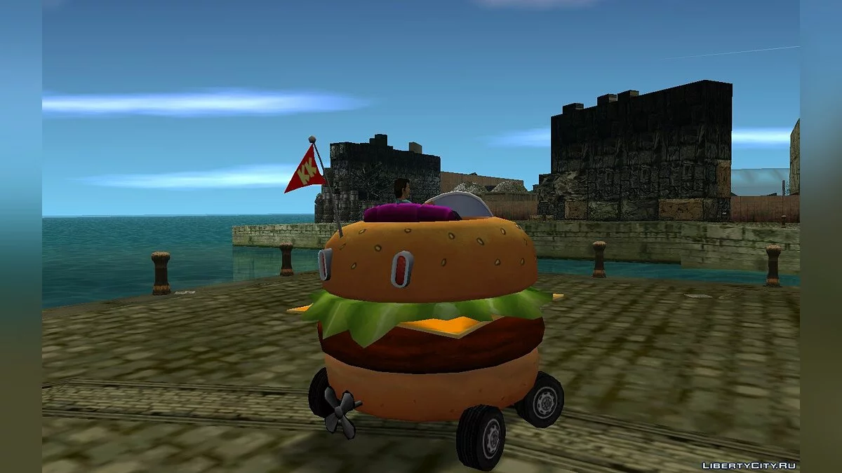 Patty Wagon from Nick Racers Revolution / GTA Vice City