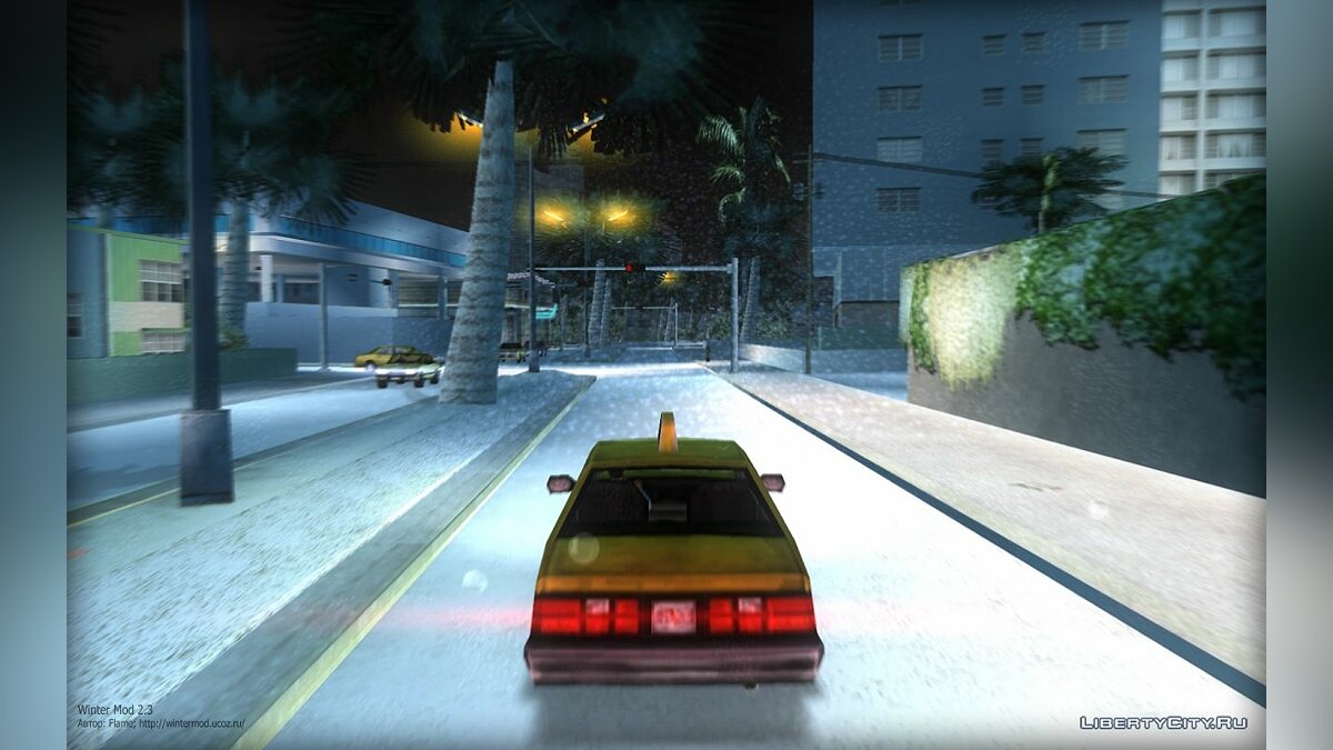 Winter Mod 2.3 для GTA Vice City - Картинка #1