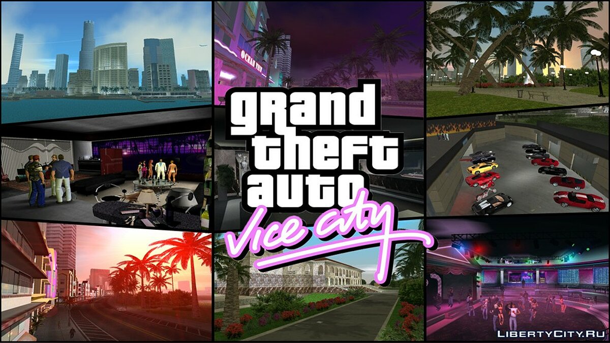 Файлы для GTA Vice City: машины, моды, скины