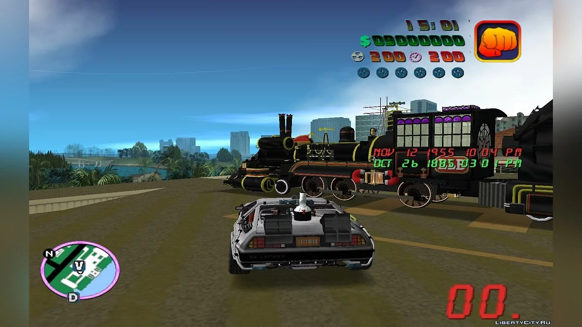 Back To The Future Hill Valley 0.2f / GTA Vice City
