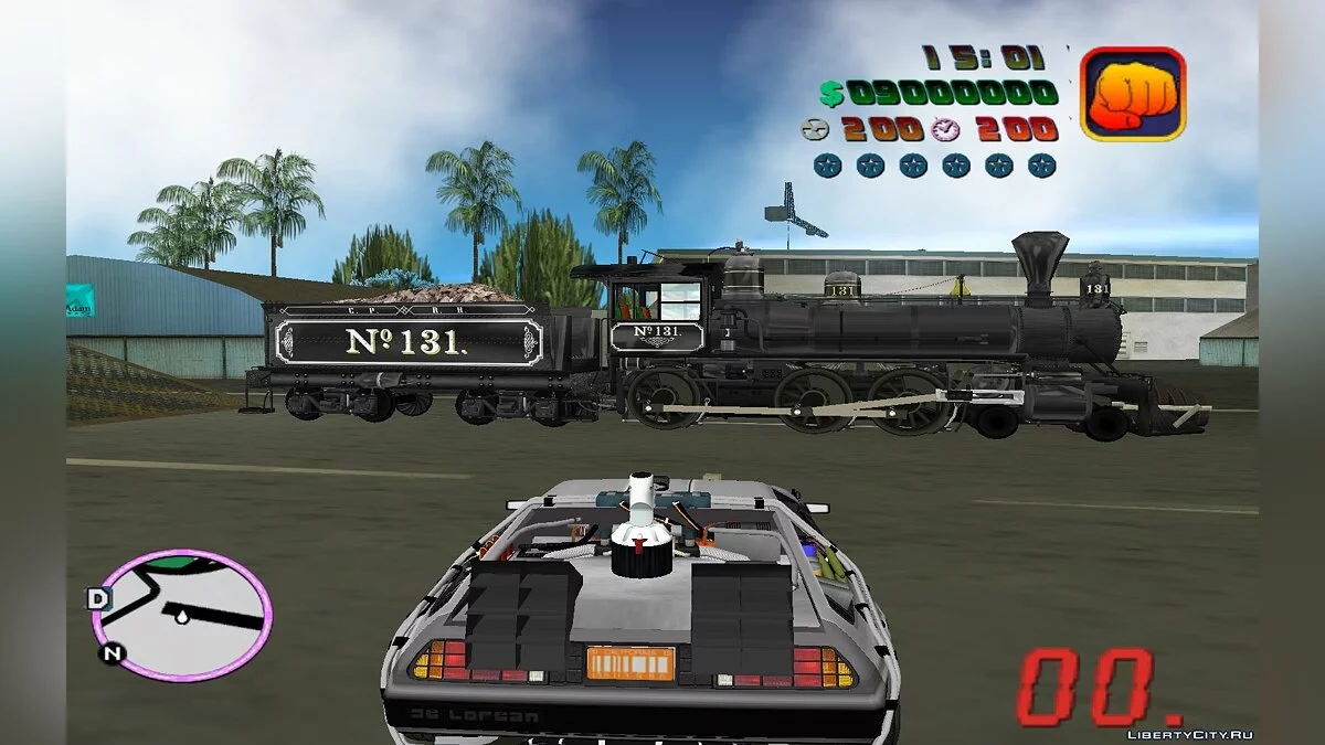 Back To The Future Hill Valley 0.2f / GTA Vice City