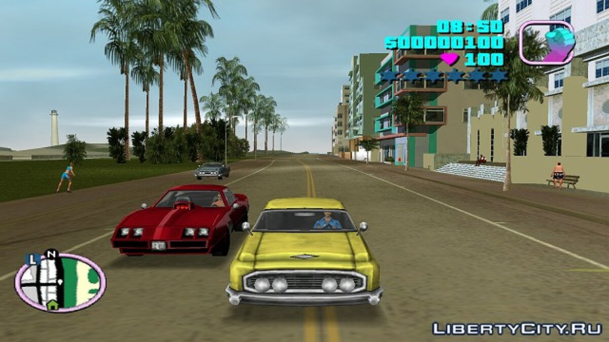 Файлы для GTA Vice City: машины, моды, скины