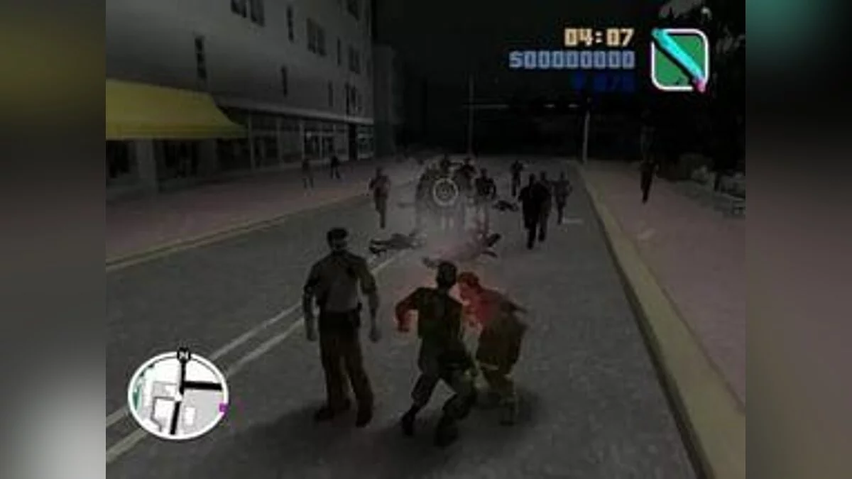 GTA Long Night Zombie City (Автоматическая установка) / GTA Vice City