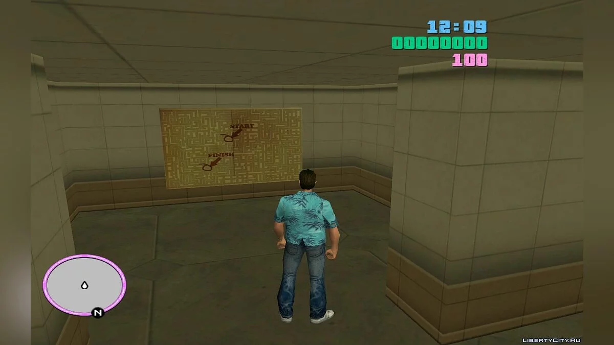 Уникальный лабиринт / GTA Vice City