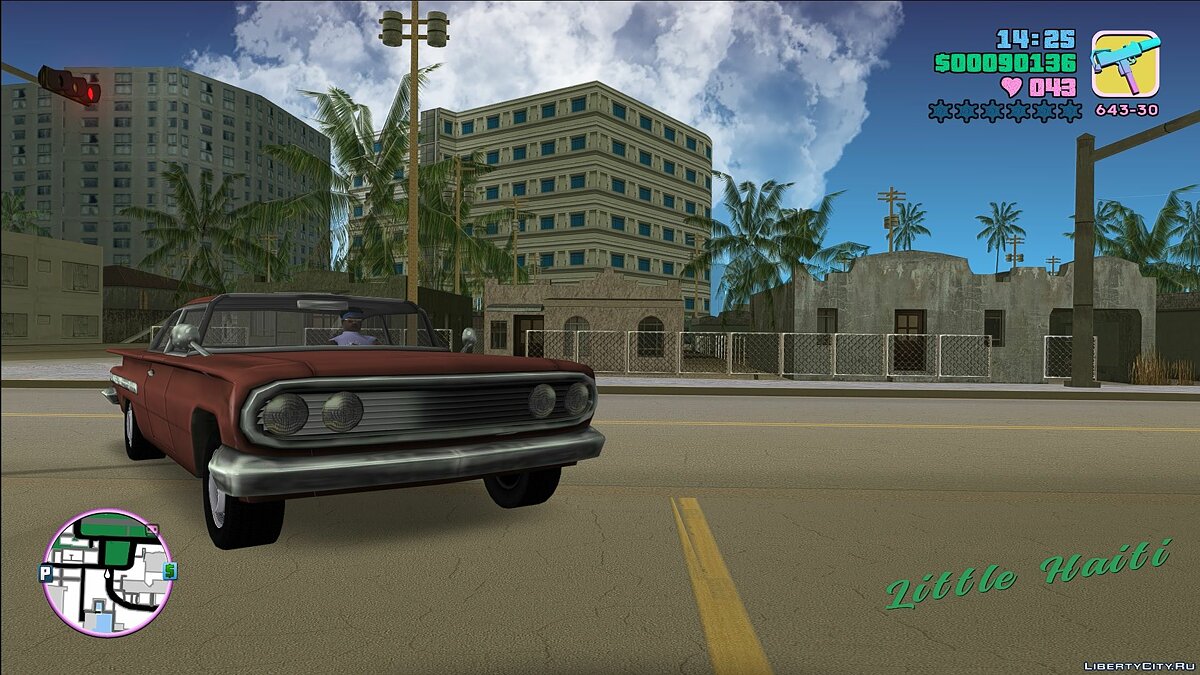 Файлы для GTA Vice City: машины, моды, скины