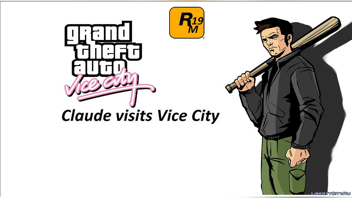 GTA - Claude visits Vice City для GTA Vice City - Картинка #1