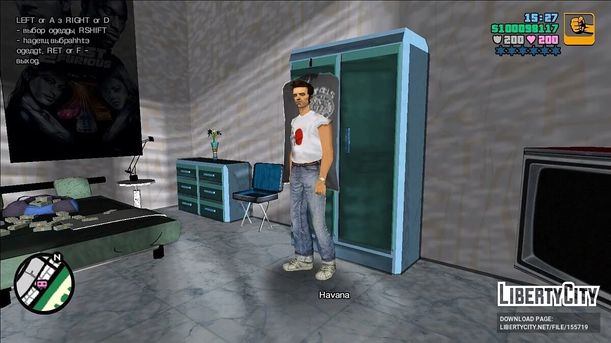 GTA - Claude visits Vice City / GTA Vice City