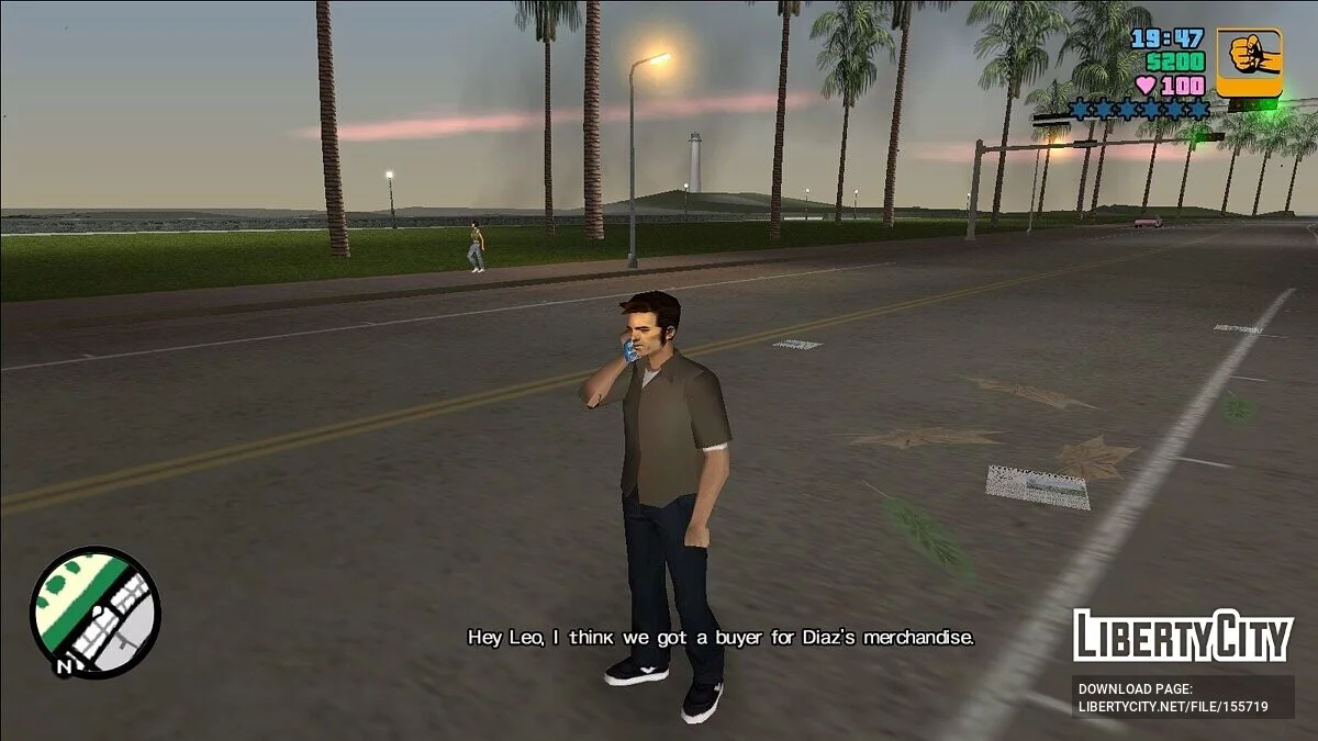 GTA - Claude visits Vice City / GTA Vice City