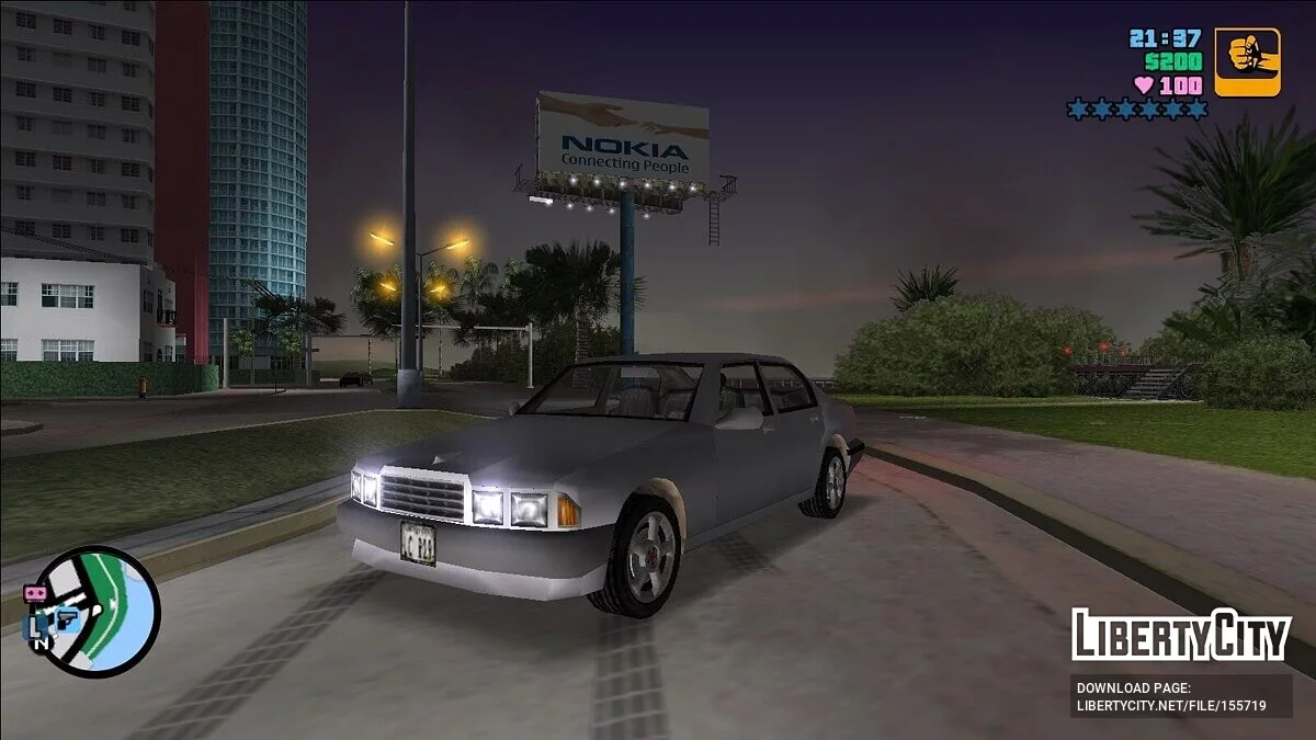 GTA - Claude visits Vice City / GTA Vice City