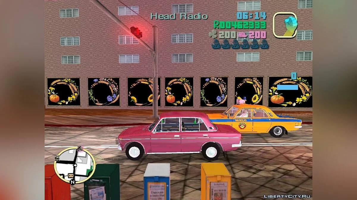 Russian Cars Veda Edition Finish/ Retro Classic Cars / GTA Vice City